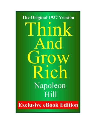 Thinkand growrich