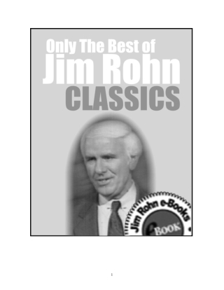 Jim Rohn Classics 3 pack