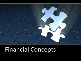 Financial concepts and be the bank