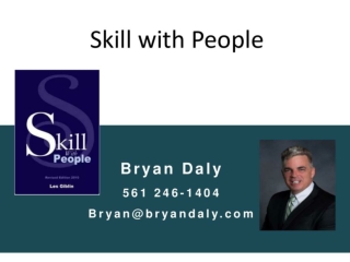 Skill with people