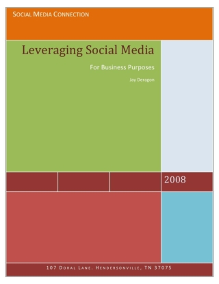 Leveraging Social Media For Business