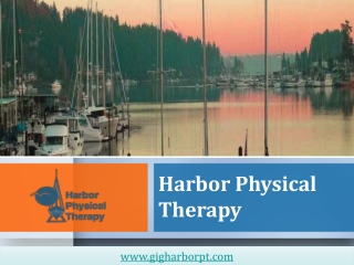 Neck pain Gig Harbor