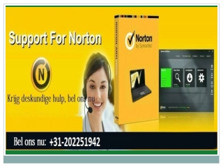 Bel nu Norton antivirus ondersteuning Nederland: 31-202251942