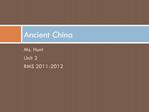 Ancient China