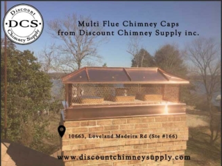 Multi Flue Chimney Caps from Discount Chimney Supply Inc.