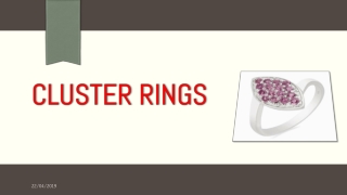 Buy Designer Cluster Rings online at Jewelpin