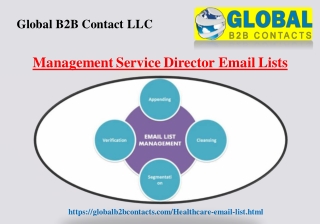 Management Service Director Email Lists