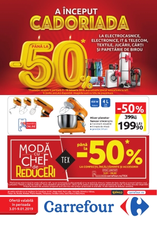 Catalog Carrefour - Flyer destocaj arhivare