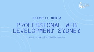 Joomla Website Development Australia - Bottrell Media