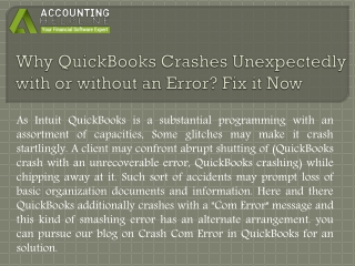 How to fix QuickBooks outlook crash?