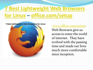 7 Best Lightweight Web Browsers for Linux