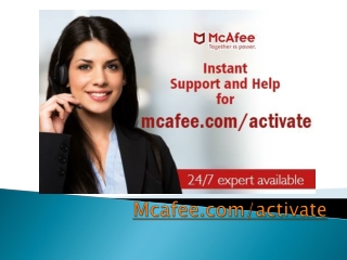 mcafee.com/activate