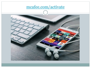 Mcafee Activate - mcafee.com/activate