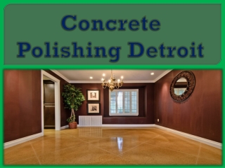 Concrete polishing Detroit