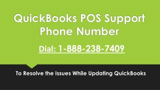 QuickBooks POS Support Phone Number 18882387409