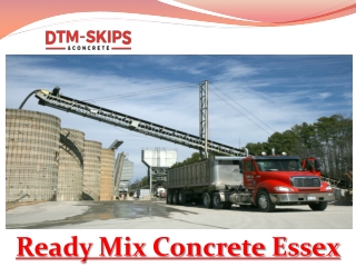 Ready Mix Concrete Essex