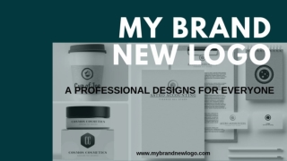 Professional Logo maker - My Brand New Logo
