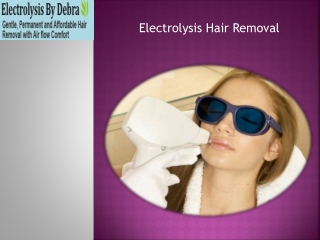 Electrolysis Hair Removal