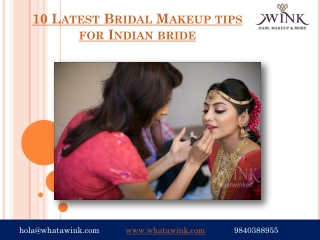 10 Latest Bridal Makeup tips for Indian bride
