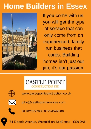 Home Builders in Essex | House Builder Essex