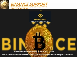 Binance Support number (860) 266-2763