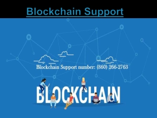 Blockchain Support Number (860)266-2763