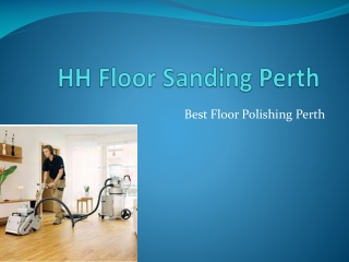 Floor Sanding Perth