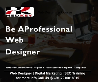 Web Designing Course - HedkeyIndia