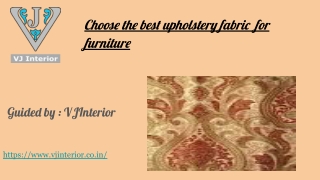 upholstery fabric for furniture