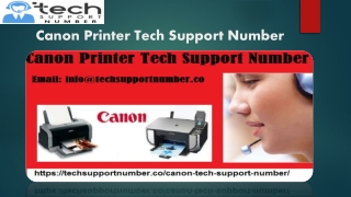 Canon Printer Tech