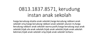 0813.1837.8571, kerudung untuk anak sekolah sma