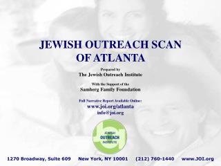 JEWISH OUTREACH SCAN OF ATLANTA