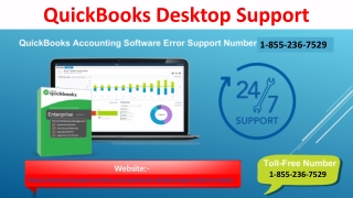 get 24*7 instant QuickBooks Desktop Support at 1-855-236-7529