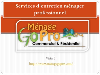 Services de nettoyage commercial Montréal