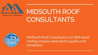 Roofing Companies,Contractors and Roof Repair At Jonesboro AR - MidSouth Roof Consultants