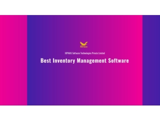 Best Inventory Management Software