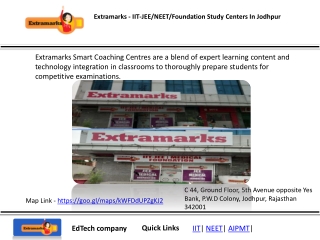 IIT-JEE/NEET/Foundation Study Centers In Jodhpur