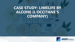 Case Study: LimeLife by Alcone (L’Occitane’s Company)