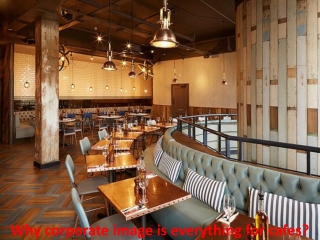 Why corporate image is everything for cafes?