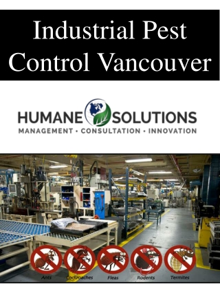 Industrial Pest Control Vancouver