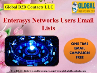 Enterasys Networks Users Email Lists