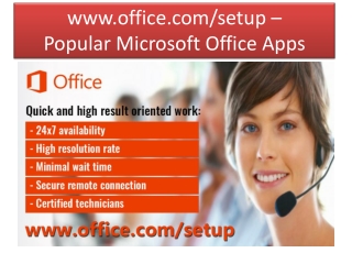 office.com/setup - Install MS Office Setup & Enter Product Key