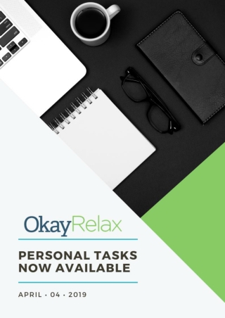 Press Release - OkayRelax Personal Tasks Now Available