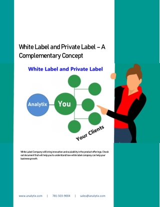 White Label and Private Label - A Complementary Concept