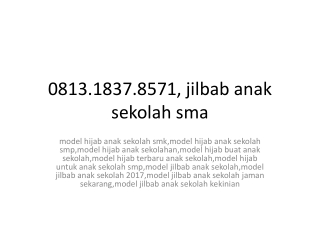 0813.1837.8571, jilbab segi empat untuk anak sekolah sma