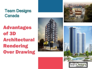 Advantages of 3D Architectural Rendering Over Drawing