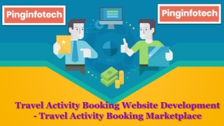 Travel Activity Booking Marketplace