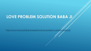 Love Problem Solution Baba Ji