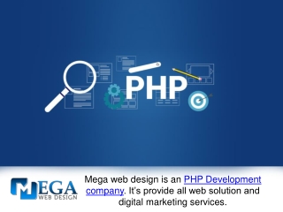 PHP Web Development Company - A Smart Choice For Your Business