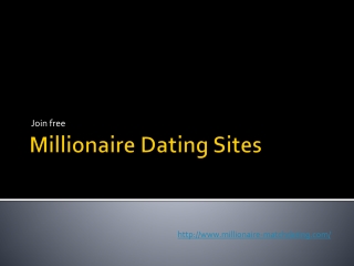 millionaire Dating Site